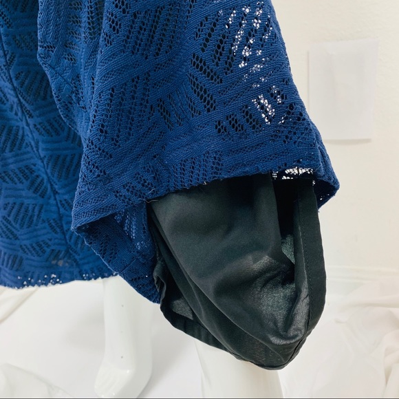 Chico’s / Palazzo Crochet Blue Black - Picture 3 of 7